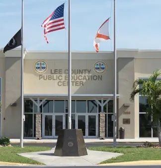The School District of Lee County Front Building View